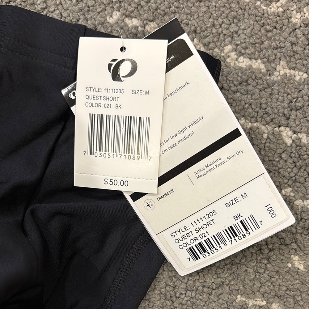 Pearl Izumi Black Quest Cycling Shorts